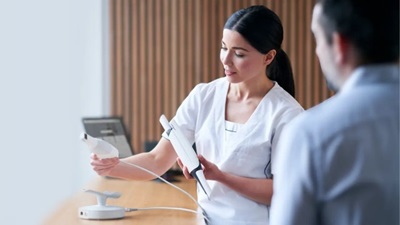 preparation for an intraoral scanner demo 