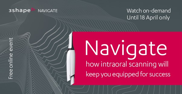 3Shape Navigate sessions on-demand